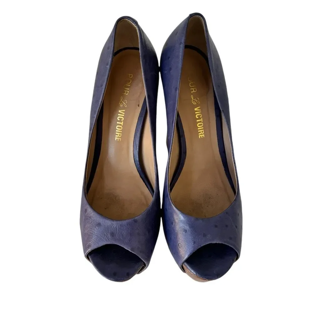 Pour La Victoire Platform Heels Sz 6